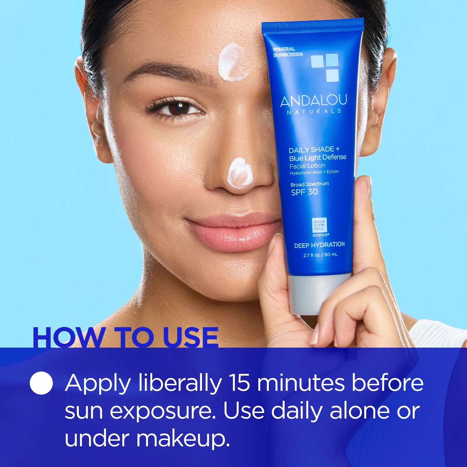 Deep Hydration Daily Shade + Blue Light Defense Mineral Sunscreen SPF 30 - Image 7